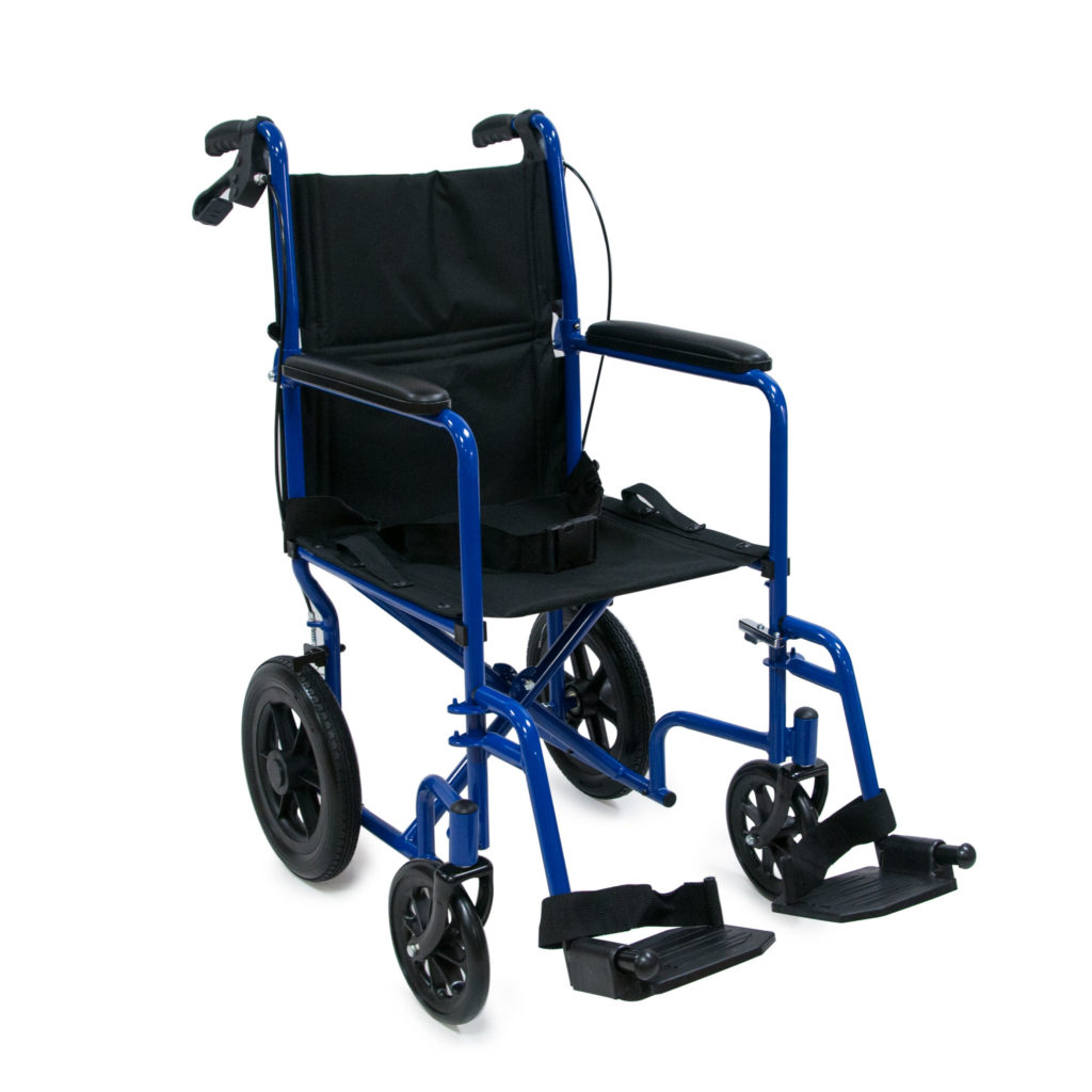 Кресло коляска для инвалидов облегченная алюминиевая titan ly 710 011