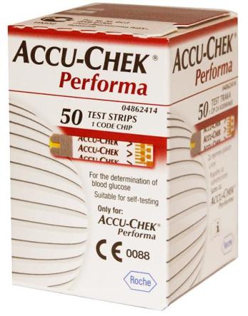 Купить Тест-полоски Акку-Чек Перформа 50шт. (Accu-Chek Performa) 0