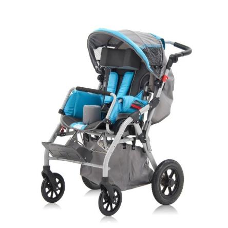 Купить Инвалидная детская кресло-коляска Baby comfort blue H6 3