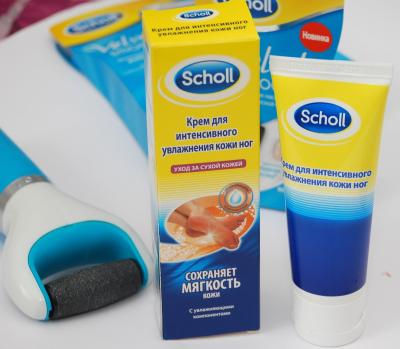 SCHOLL Крем для интенсивного увлажнения кожи ног