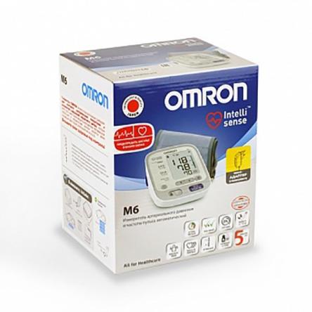 Купить Тонометр OMRON M6 (HEM-7213-ARU) с адаптером и универсальной манжетой