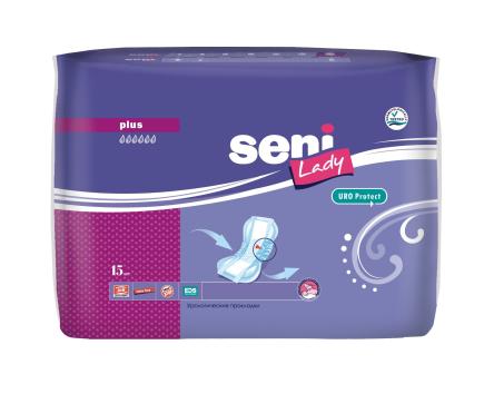 Купить Seni Lady Plus Прокладки урологические, 15 шт