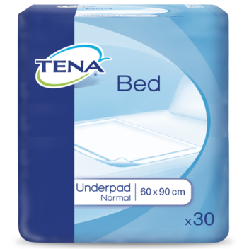 Простынь абсорбирующая Тена Бед Андерпад нормал (Tena Bed Anderpad Normal) 60Х90СМ №30