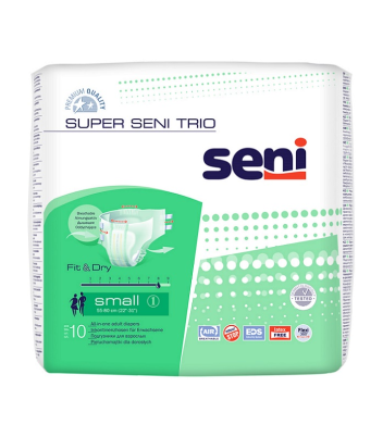 Подгузники дышащие Super Seni Trio Air Small 10шт.