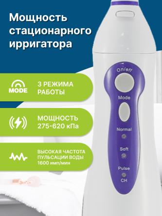 Купить Ирригатор для полости рта B.Well WI-911 портативный