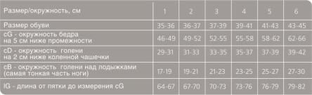 Купить Чулки компрессионные антиварикозные 2 класс компрессии Ergoforma (221) 23-32мм рт.ст.