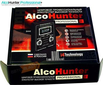 Персональный алкотестер AlcoHunter Professional+