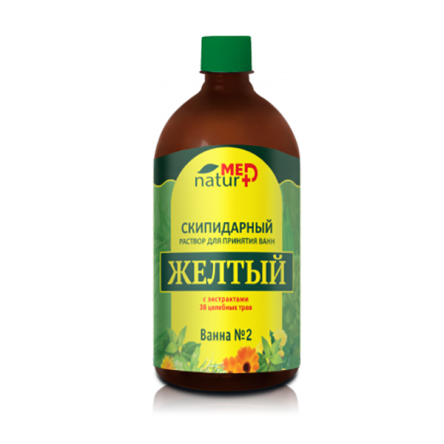 Купить Раствор скипидарный "Желтый" с экстрактами "Naturmed" 38 трав (1 литр) 0