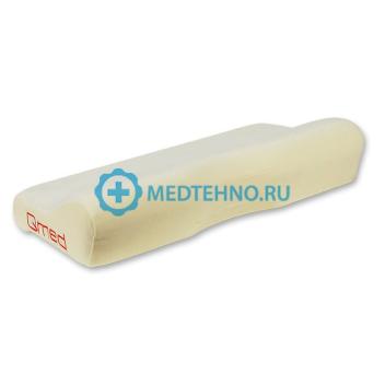 Подушка  ортопедическая с выемкой под плечо из пены с "эффектом памяти" Qmed Contour