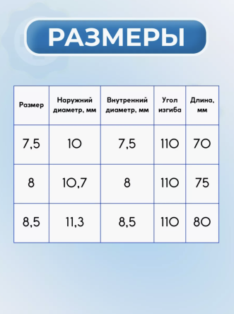 Купить Трубка трахеостомическая без манжеты ЭИРТЕК 3