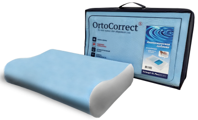 Анатомическая подушка "OrtoSleep" Termogel XL Plus OrtoSleep/ORTOCORRECT