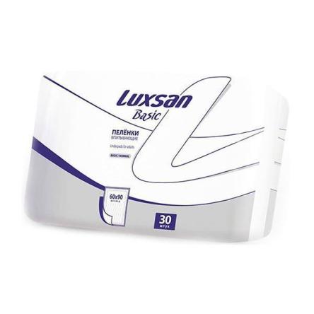 Купить Пеленки впитывающие LUXSAN Basic / Normal 60х90; 60x60см 30шт.