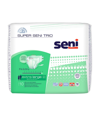 Купить Подгузники дышащие Super Seni Trio Air Extra Large 10шт. 1