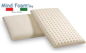 Подушка ортопедическая детская Mind Foam Sky Baby с эффектом антидавления