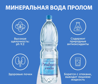 Минеральная вода Prolom (Пролом)