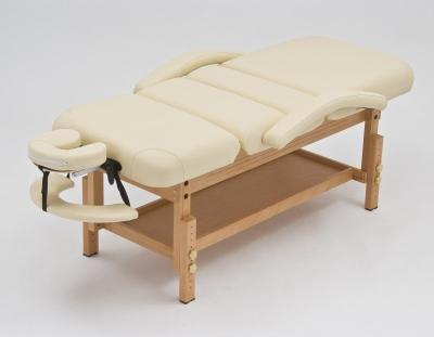 Стационарный массажный стол деревянный FIX-0A (МСТ- 15Л)