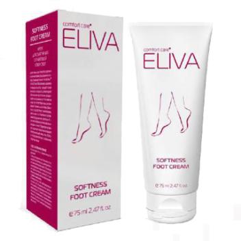 Крем для смягчения огрубевшей кожи стоп ELIVA SOFTNESS FOOT CREAM, 75 мл