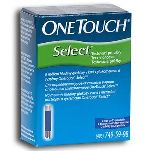 Тест-полоски OneTouch Select (Уан Тач Селект) (50 шт.)