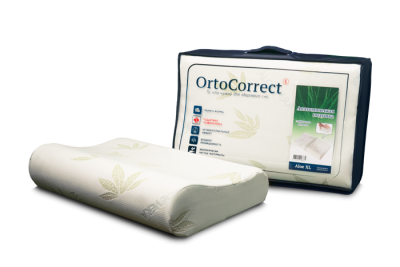 Подушка анатомическая OrtoCorrect  Aloe Vera