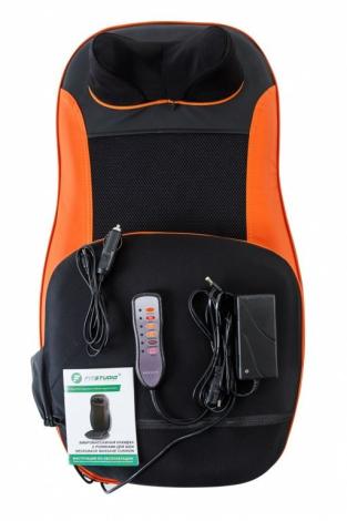 Вибромассажная накидка с роликами для шеи и ИК-прогревом Neck&Back Massage Cushion FITSTUDIO