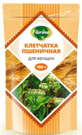 Купить Клетчатка пшеничная "Для женщин"  100гр. (дой-пак)