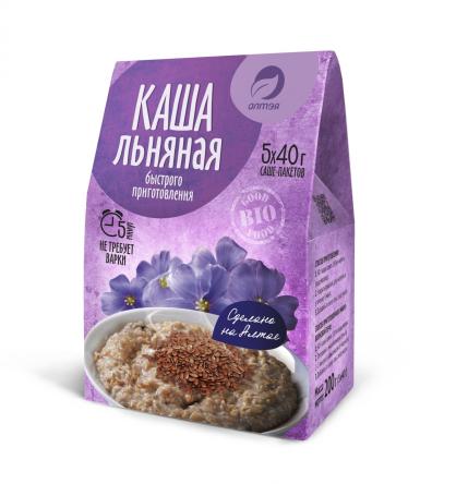 Купить Каша льняная быстрого приготовления Алтэя, 5*40 гр