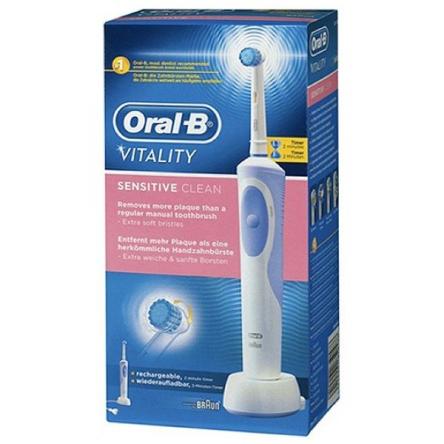 Купить Щетка электрическая зубная "ОРАЛ-БИ" D12.513S Vitality Sensitive Clean