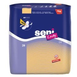 Урологические прокладки женские Seni LADY Normal 20шт., 360 мл., 9x28 см +