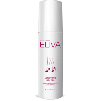 Дневной гель-венотоник ELIVA  VENOTONIC DAY GEL, 150 мл