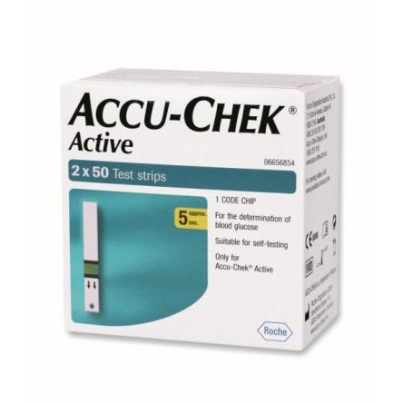 Купить Тест-полоски Акку-Чек Актив (Accu-Chek Active) 100 штук 0