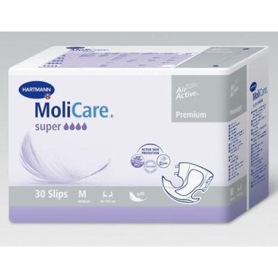 MoliCare Premium soft super - Воздухопроницаемые подгузники: размер M, 30 шт.  169650