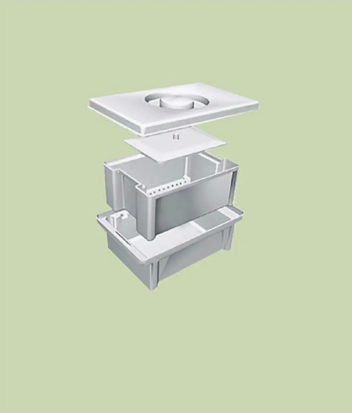 Контейнер для дезинфекции инструментов ЕДПО-1-02