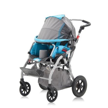 Купить Инвалидная детская кресло-коляска Baby comfort blue H6 4