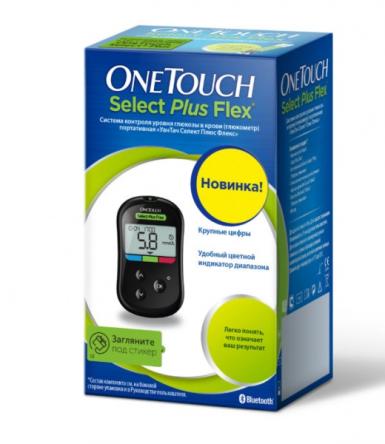 Купить Глюкометр One Touch Select Plus Flex + т/полоски №50 0